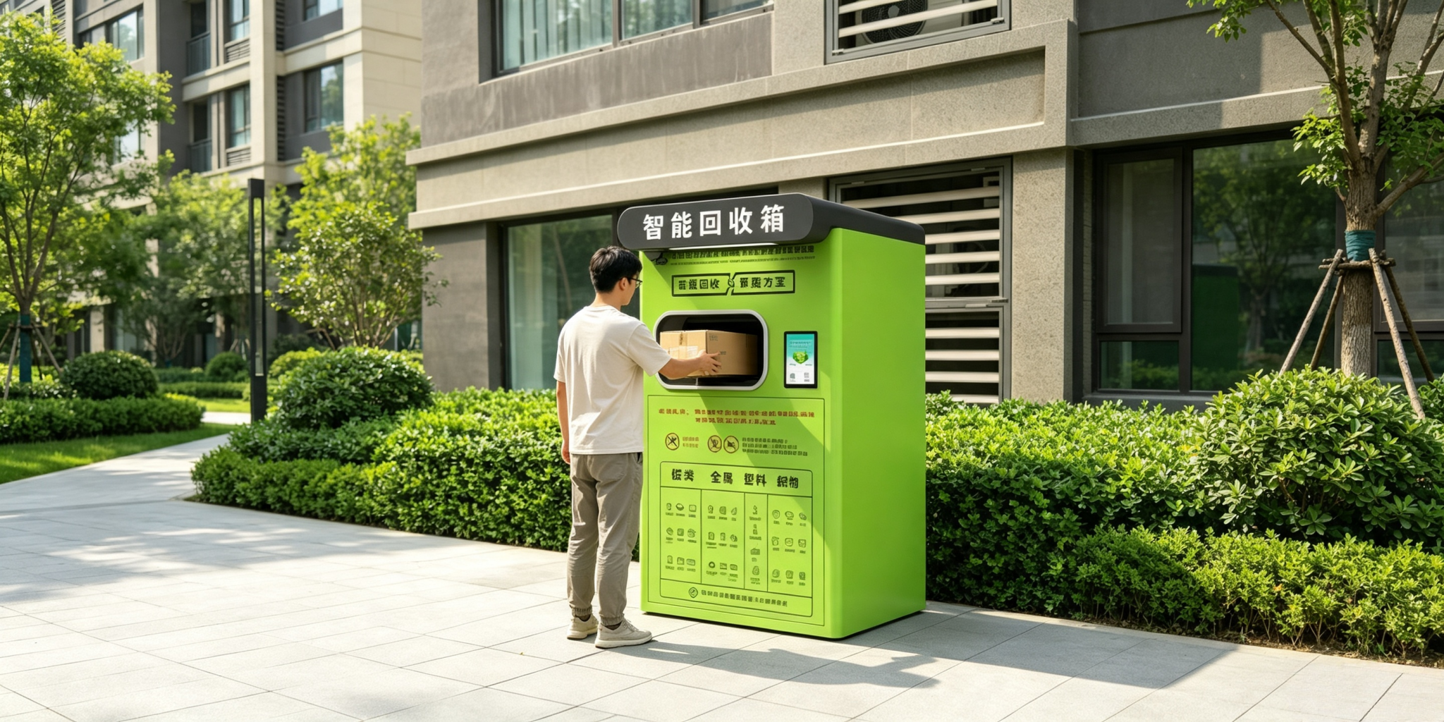 驿站+智能回收柜协同新模式，青蓝回收激活快递纸箱回收新赛道