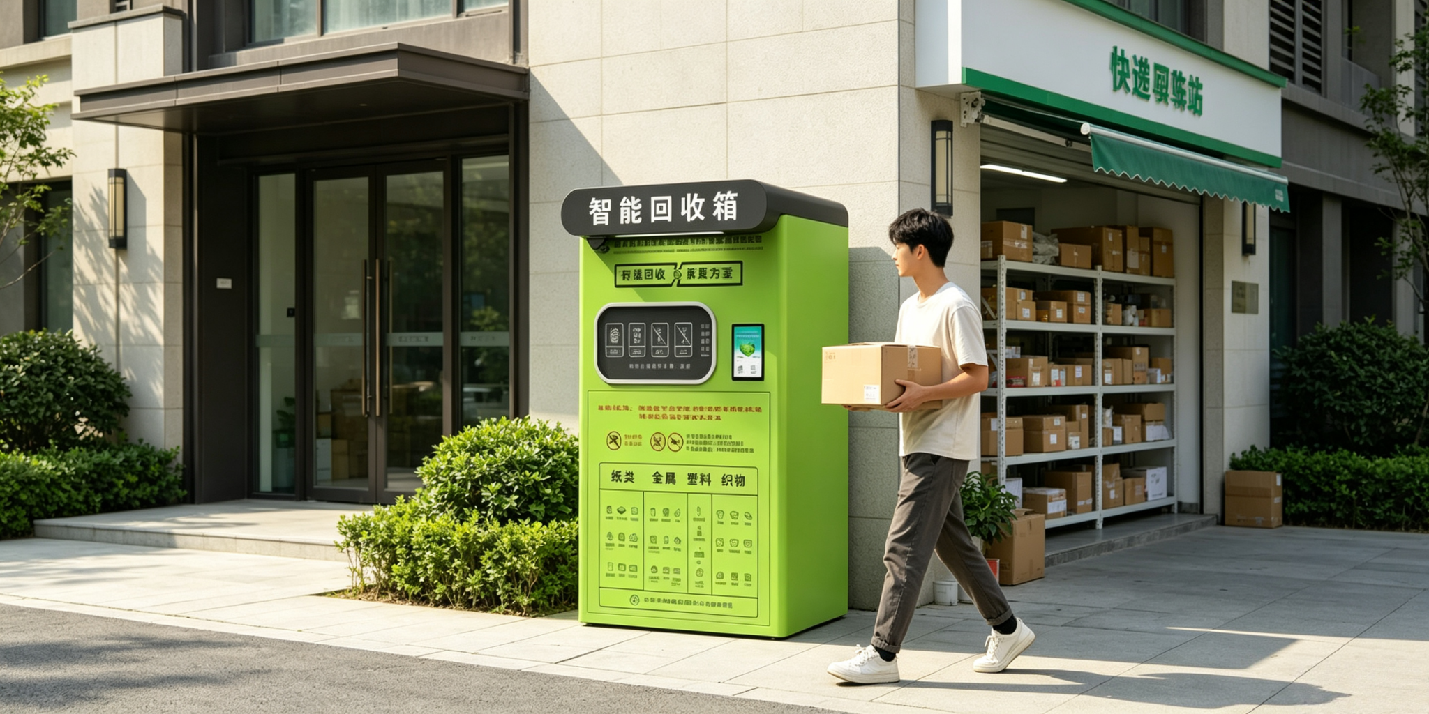 为啥社区里这样的回收箱突然变这么多？