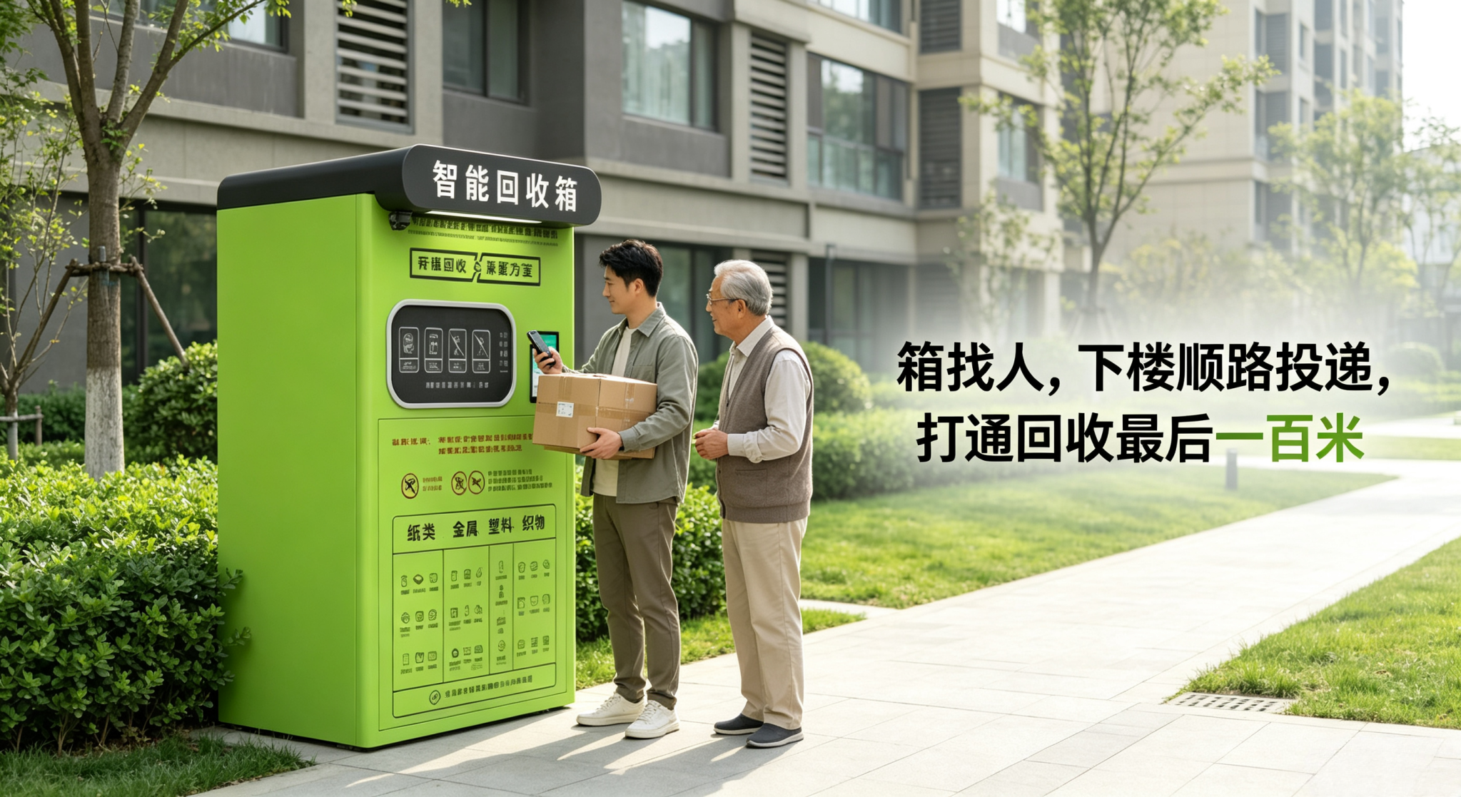 想做社区回收？如何选择设备？看看青蓝回收这个品牌